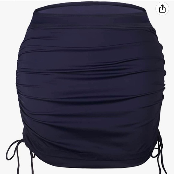 WOMEN’S Swimsuit Skirt - Plus Size - Swim Bottoms - Picture 2 of 12